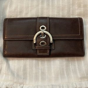 Coach buckle wallet